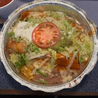 Seafood Chimichanga
