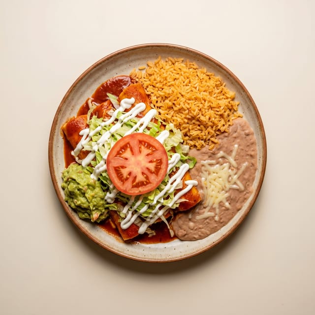 Enchiladas Mexicanas.